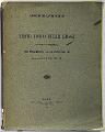 Il Testo Unico delle leggi sulla ricostruzione - 1913